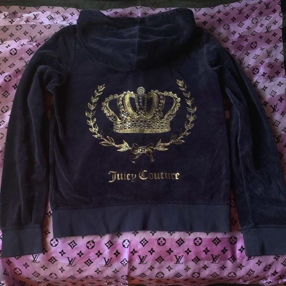 Navy blue juicy Couture tracksuit top✨ - Picture 3 of 4